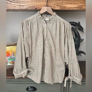 Dôen Rose Top in Mustard California Wildflower - M